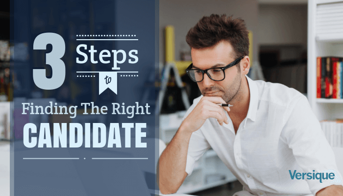Finding the right candidate